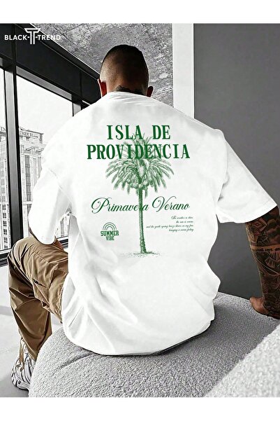 Jose Clothing Tricou imprimat cu mânecă scurtă cu croială supradimensionată