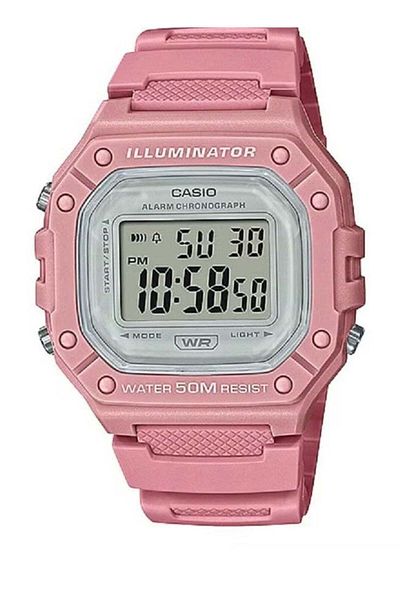 Casio Digital Resin Wrist Watch W-218HC-4AVDF