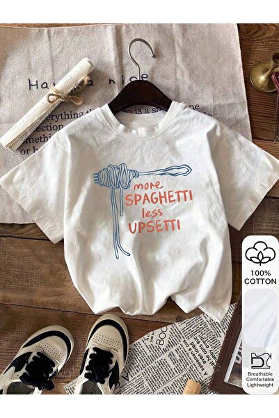 Jose Clothing Tricou imprimat cu mânecă scurtă cu croială supradimensionată