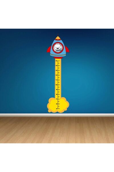 KT Decor Travel to Space with Cute Teddy Bear Children's and Baby's Room Heig...