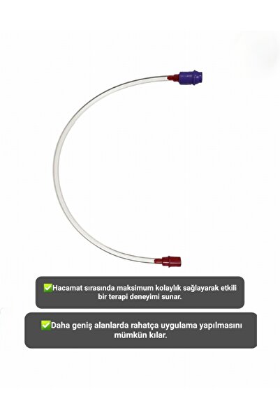 Hacamatik Abrizon Hortumu - Hacamat Vakum Uzatma Hortumu