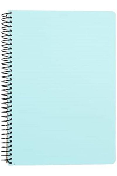 STOREMAX Sellbuystore Infinity Pastel Series, A4, 5 Subjects (4 Squares, 1 Line) 150 Sheets Pp Cover Spir