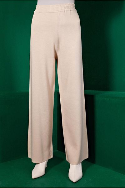 Alvina Elastic Waist Knitwear Trousers 70431