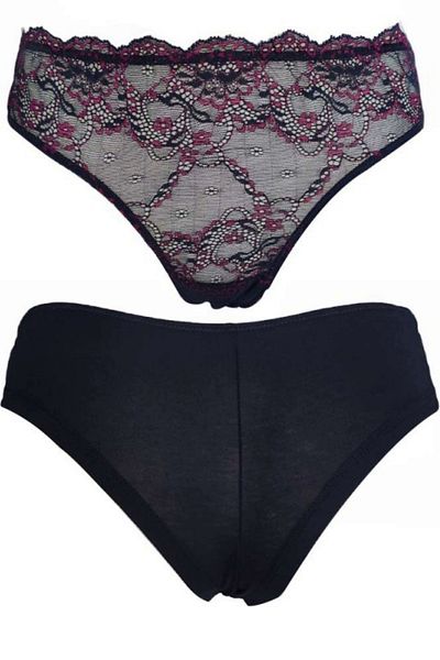Magic dream Set maiou si chiloti dama Vis magic, model 8167, Albastru M INTL