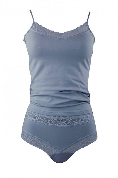Magic dream Set maiou si chiloti dama Magic dream, model 8163, Albastru deschis S INTL