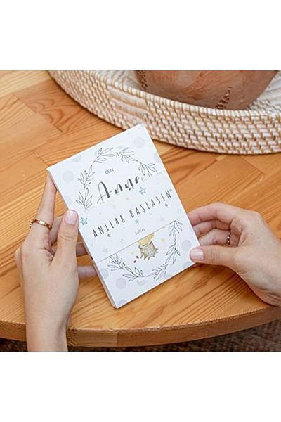 STOREMAX Ntwork Woodland Pregnant Memory Card - 24-Piece Pregnancy Photo Shoot Cards - Pregnancy Announcement