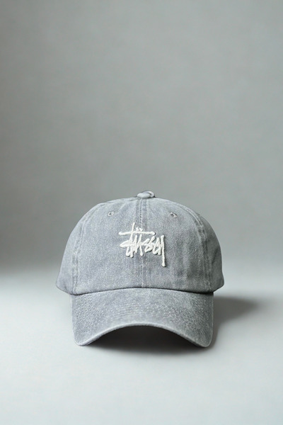 Tresore Stussy Мита сіра кепка-кепка / Stüssy Мита сіра кепка-кепка / Бейсболка