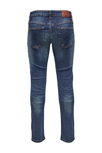 Only & Sons Hose Regular-fit-jeans Weft Mit Verdecktem Button Fly Verschluss Und Klassischem Reißverschluss In S