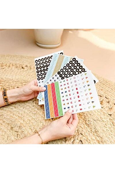 STOREMAX Svticaret Fz Planner Undated Weekly Planner Leather Agenda Ethnic, Lilac Mhm 1053513
