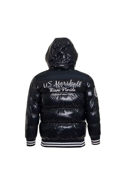 US Mashall Geaca baieti US Mashall Negru 128 CM