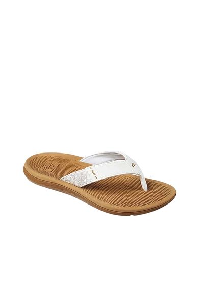 Reef Sandalen Santa Ana Zehentrenner Mit Veganen Lederriemen