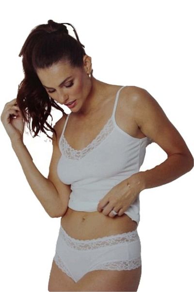 Magic dream Women's tank top and panties set Magic dream, model 8163, White L INTL