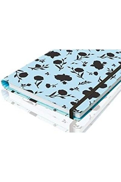 STOREMAX Sellbuystore Journals 16,5X22,5 cm Hidden Spiral Unlined Notebook Undated Notepad - Floral Dam