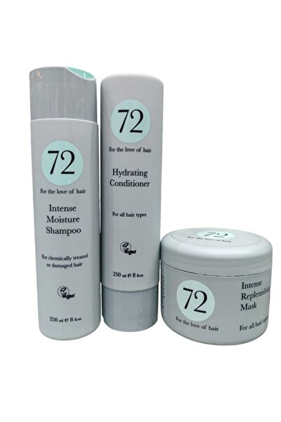 72 مجموعة العناية بالشعر النباتي للشعر التالف أو المعالج كيميائيًا - شامبو وب...