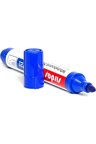 DERİK Derik Whiteboard Marker, Round Tip, Erasable, High Quality Ink: School, Office, Meeting Mark