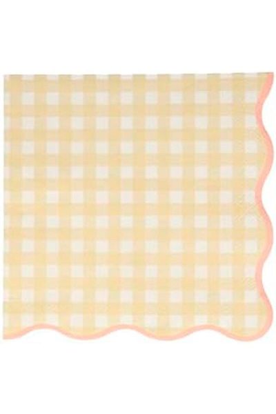 STOREMAX Jvnnastore Meri Checkered Napkins L 20 Pcs 646268