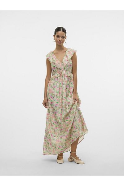 Vero Moda Kleid VMOSANA Langes Kleid