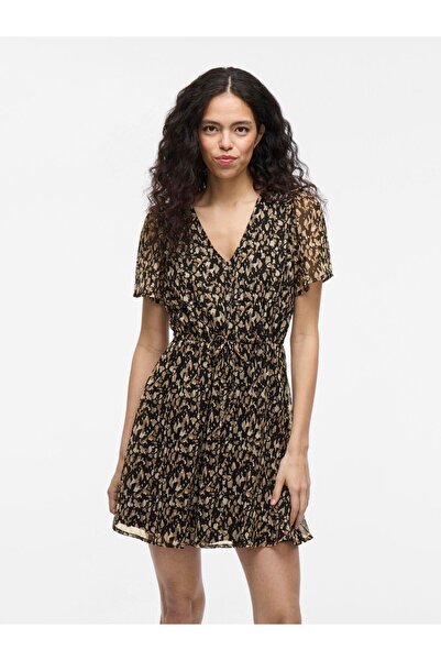 VILA Minikleid VIFALIA Kurzärmeliges