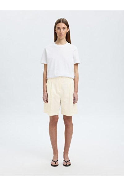 SELECTED Shorts Baumwollmix Jacquard