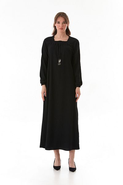 Fulla Moda Φόρεμα Fullamodest Wraped Fabric Plus Size με αξεσουάρ