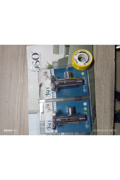 ÜSO SU ARMATÜRLERİ ÜSO KOÇ TAHARAT TAP 2 قطعة + 1 قطعة شريط تفلون ÖZ BAYAR CO...