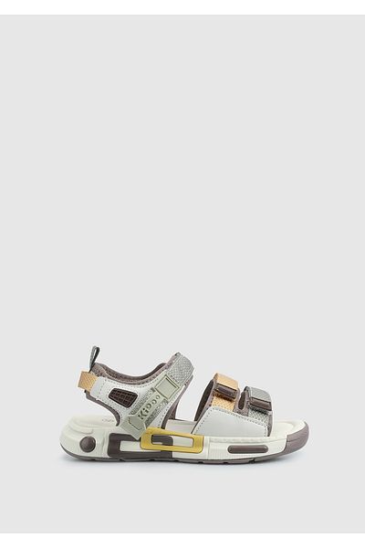 Kiddo Cream Boy's Flat Sandals