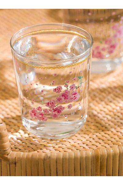 LC Waikiki Lcw Home Set of 3 Glasses 315 ml Mixed Floral Glass