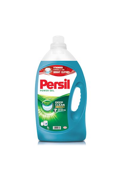 Persil Power Gel Liquid Laundry Detergent 5 Litres
