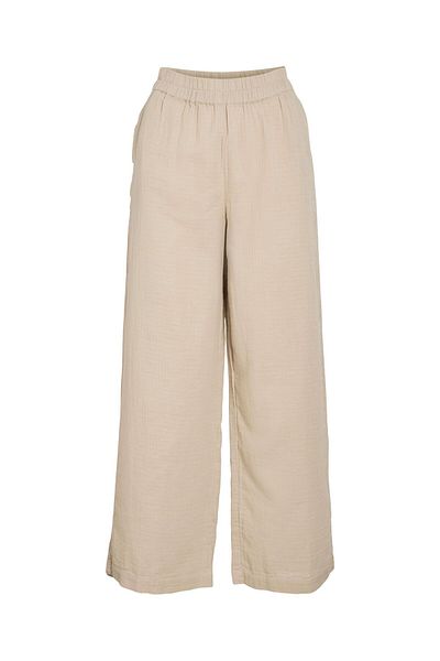 VILA Hose mit weitem Bein VILANIA High Waist