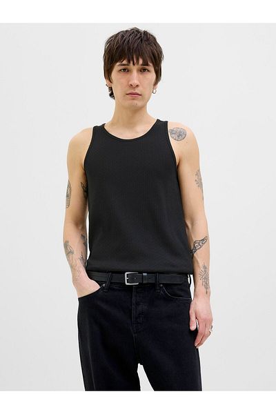 Jack & Jones Tanktop Einfarbig Rundhalsausschnitt Tanktop