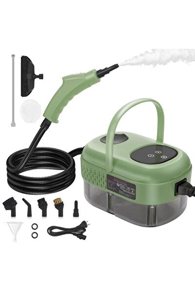 FlashHawk منظف بخاري، جهاز بخاري مضغوط بقوة 2500 واط للتنظيف، منظف بخاري محمو...