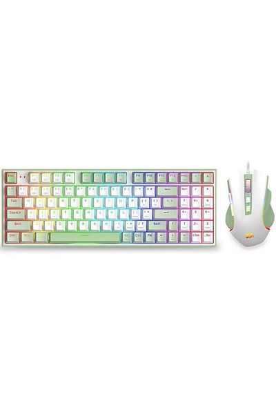 REDRAGON Kit gaming tastatura mecanica si mouse Redragon Ultimate Gaming Rig