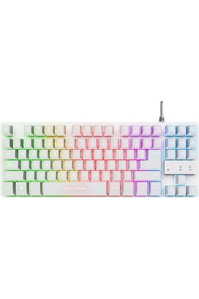 Trust Tastatură Gaming Trust GXT 833W Thado White