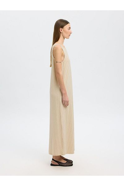 Selected Femme Midikleid Ärmelloses