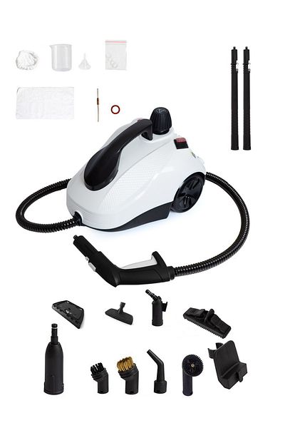 FlashHawk Steam Cleaner, 5Bar Steam Pressure, 5-8Min Heating Time, 2000W, 2L, for Floor/Car/Sofa/Kitchen