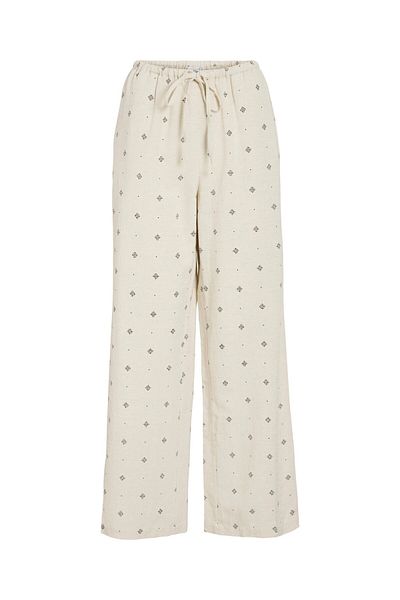 VILA Hose mit mittlerer Taille