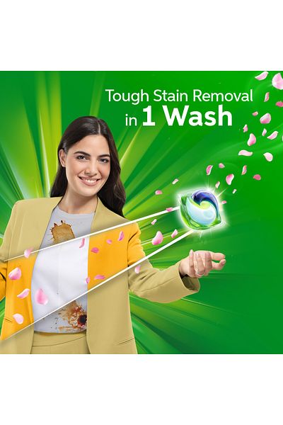 Ariel All In 1 PODS Washing Liquid Capsules With Touch Of Freshness Downy 15 pcs