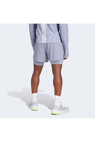 adidas Ανδρικό μωβ σορτς για τρέξιμο Otr JD2321