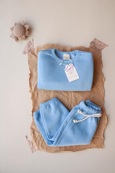 OhlalaKoala Kék Piping polár tréningruha szett