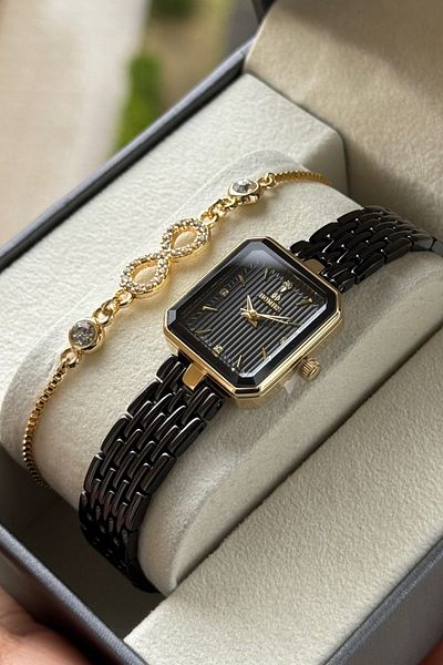 Homies Women's Wristwatch Special Box and Bracelet for Mother's Day
