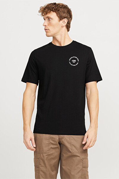 Jack & Jones Tricou JACK &JONES Simon - 12269280-Negru SP