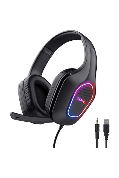 Trust Casti Gaming cu fir Trust GXT416 ZIROX
