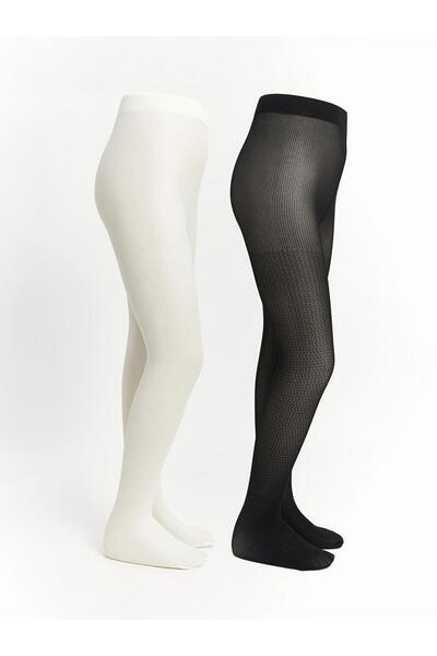 LC Waikiki Κοριτσίστικο λεπτό καλσόν 2 τεμαχίων - S50810Z4