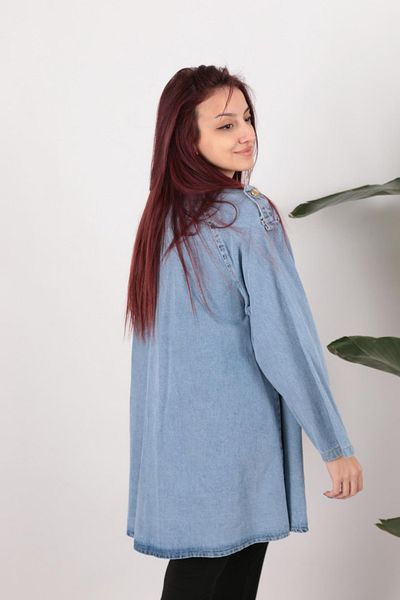 Aynaz 140075   Jachetă de blugi de damă