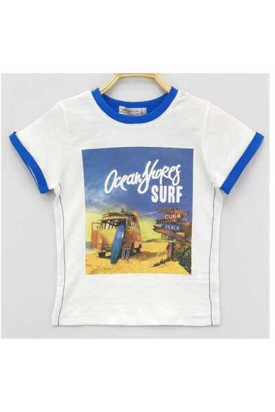 Toontoy Μπλουζάκι με στάμπα για αγόρια για σέρφινγκ