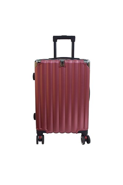 Naimeed Company Travel trolley, Naimeed D5390S, 4 double wheels 360 degrees, ABS, combination lock, Red, 38x23x60cm