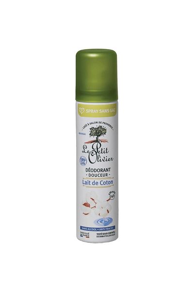 Le Petit Olivier Deodorant spray gentle Le Petit Olivier Cotton Milk
