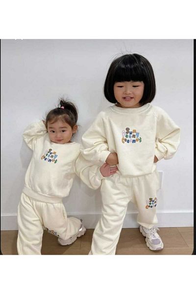 timpy kids Coconut Printed 2 Thread Cotton Fabric Children's Set of 2