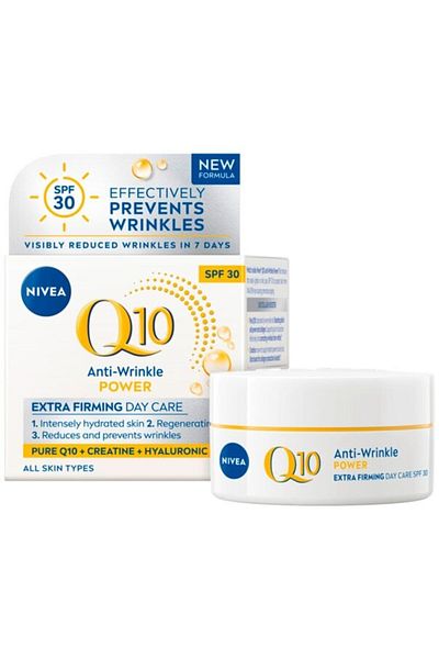 NIVEA NIVEA Q10 Power Firming Anti-Wrinkle Day Cream with SPF 30