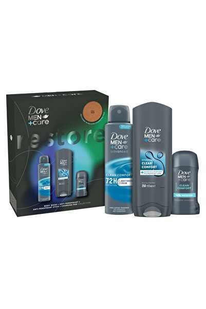 Dove Set de toaletă Dove Men+Care Advanced: Spray Clean Comfort